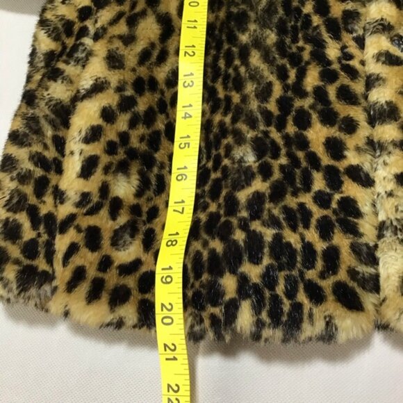 Zara Outerwear Leopard Print Faux FurJacket - Picture 5 of 7